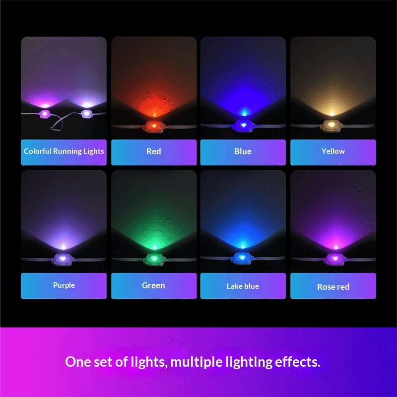 Colorful Atmosphere Led Small Light RGB Garden Lamp Smart Eaves Yard Light - Image 4