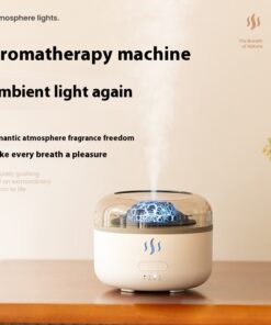 Simulation Flame Aroma Diffuser Colorful Flame Aromatherapy Diffuser