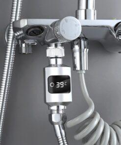 Alternative view of Shower Head Temperature Meter Shower Faucet Water Thermometer
