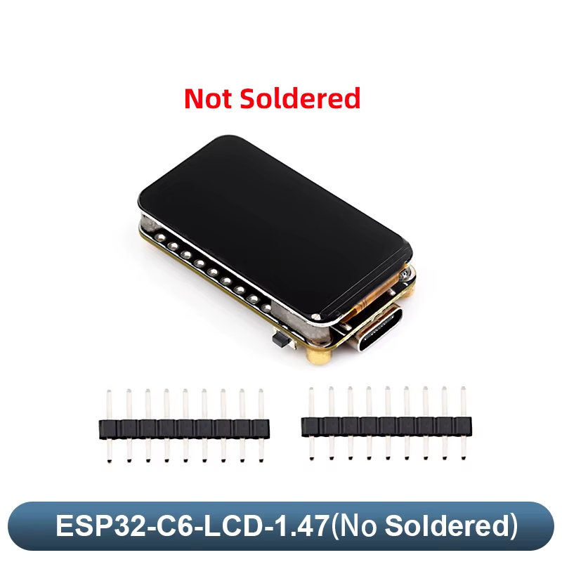 ESP32-C6 Iot Development Board Module LCD 1.47" Screen 2.4Ghz Wifi6 & Ble 5.0,For Arduino Iot Intelligent System