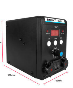 Alternative view of Digital Temperature Control Hot Air Gun Welding Station