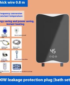 Miniture Water Heater Water Heater Constant Temperature Fast Heating Shower Bath Machine Mini Instant Electric Water Heater - Image 5