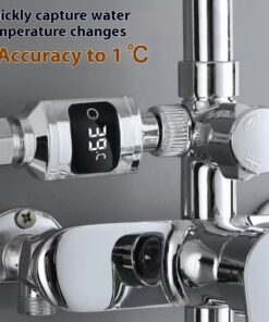Shower Head Temperature Meter Shower Faucet Water Thermometer - Image 3