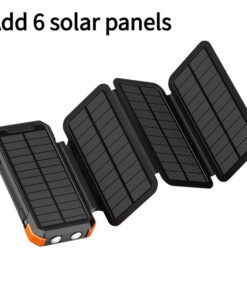 Outdoor Power Bank With Foldable Hand-Crank Solar Charger - Image 6