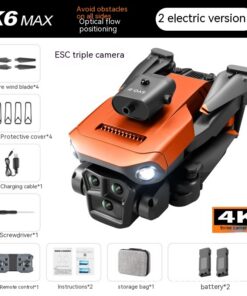 K6 MAX UAV Three-camera HD Aerial Photography Obstacle Avoidance - Image 7