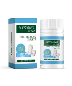 Jaysui Swimming Pool Effervescent Tablets Swimming Pool Daily Water Quality Maintenance Cleaning Home Water Care 1 00g