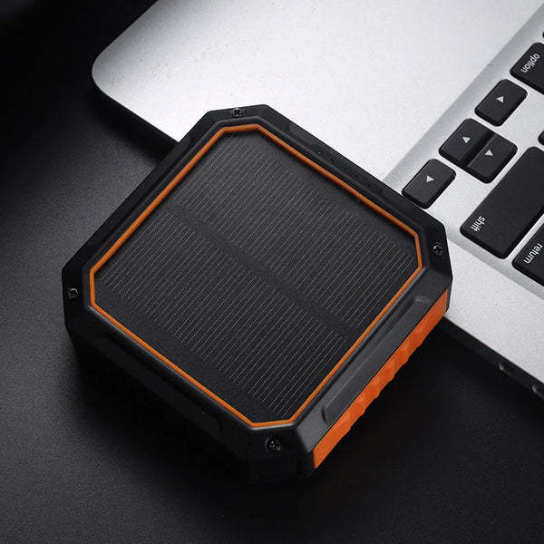 Shared Four Line New Built-in Solar Power Charging Bank 10000MAH Mobile Phone Charging - Image 2
