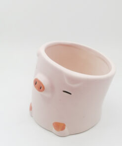 Indoor Balcony Green Plant Yellow Duck Pig Small Flower Pot - Image 3