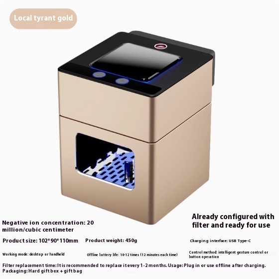 Smart Ashtray, High-end Home Air Purifier - Image 4
