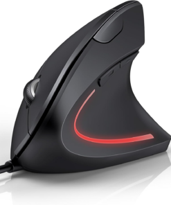 Wired Mouse, Comfortable Ergonomic Mouse with 6400 DPI