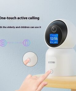 Alternative view of Zhou Shi Wireless Wifi HD Indoor Home Camera Intelligent Security Monitoring Remote Large Screen AI Gesture Recognition