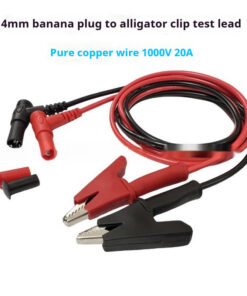 Multimeter Alligator Clip Regulated Voltage Test Lead