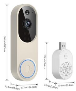Alternative view of Smart Video Doorbell Wireless Remote Video Intercom
