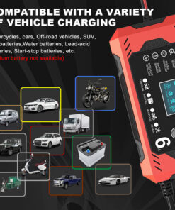 12V6A Smart Storage Battery Charger - Image 7