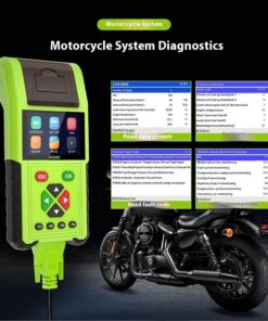 Alternative view of Motorcycle Diagnosis Equipment Fault Code Nozzle Detection With Data