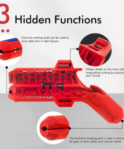 Multifunctional Wire Stripper Wire And Cable Stripping And Peeling Tool - Image 4