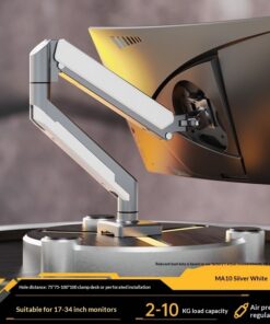 Monitor Computer Stand With Mechanical Arm And Desktop Rotation