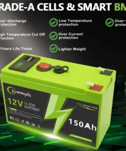 Portable Rechargeable Battery Belt USB Display Port Multipurpose Backup Power Supply