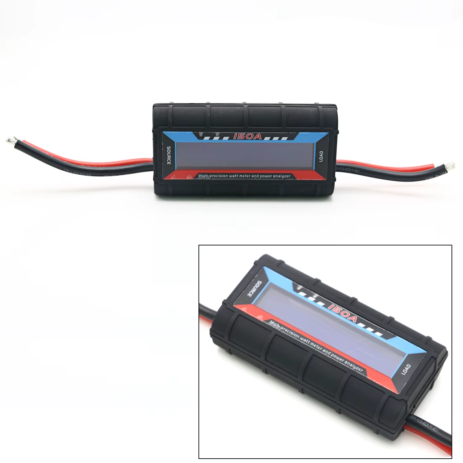 Build Power Current Power Analyzer 150A RC High Precision Power Analyzer & Watt Meter W/ Backlight LCD - Image 6