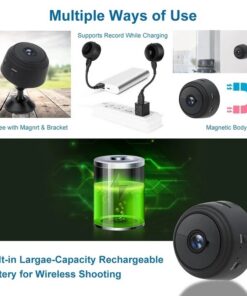 A9 Magnetic Suction Security Camera HD Camera Smart Infrared Night Vision Home - Image 5