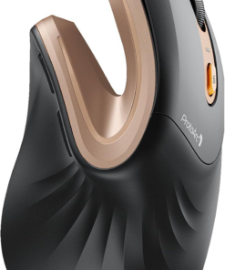 EM11 NL Wireless Ergonomic Mouse, Rechargeable, Black Gold