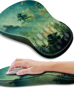 Ergonomic Mouse Pad with Wrist Rest for Carpal Tunnel Pain Relief