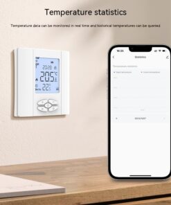Graffiti Smart Thermostat Valve Actuatorgas Boiler Mobile Phone Control Smart Temperature Controller - Image 5