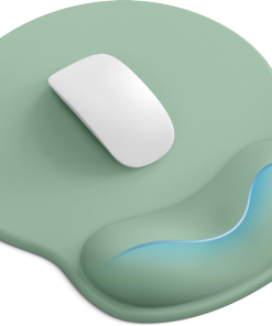 Mouse Pad with Wrist Rest for Desktop Large Ergonomic Mouse Mat(Green)