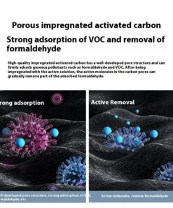 Air Purifier Formaldehyde Removal Deodorant Second-hand Smoke Anion Air Purifier Household - Image 4
