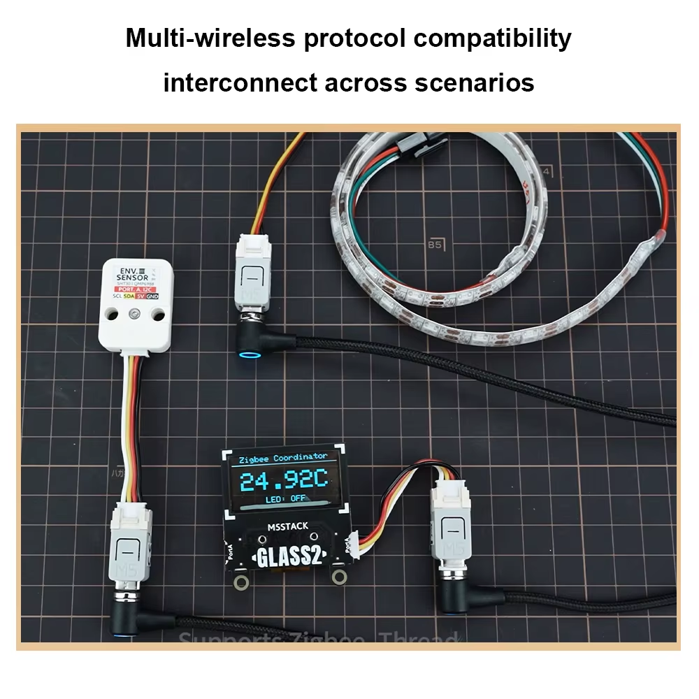 Nanoh2 Ultra-Small Iot Dev Board with ESP32-H2FH4S 96Mhz RISC-V Supports Zigbee/Thread/Matter for Smart Home & Iot - Image 6