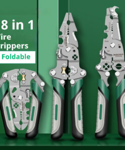Foldable Wire Stripper Multifunctional Pulley Design
