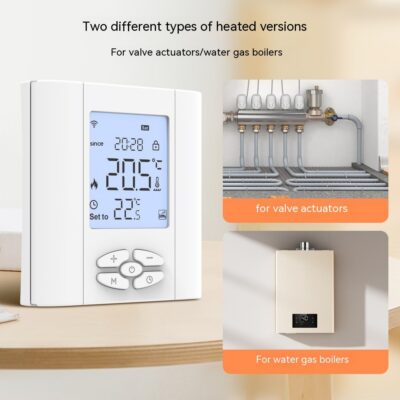 Graffiti Smart Thermostat Valve Actuatorgas Boiler Mobile Phone Control Smart Temperature Controller