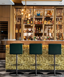 Diamond 3D Wall Panels, Champaign Gold, 12''X12'', 33 Pack - Image 5