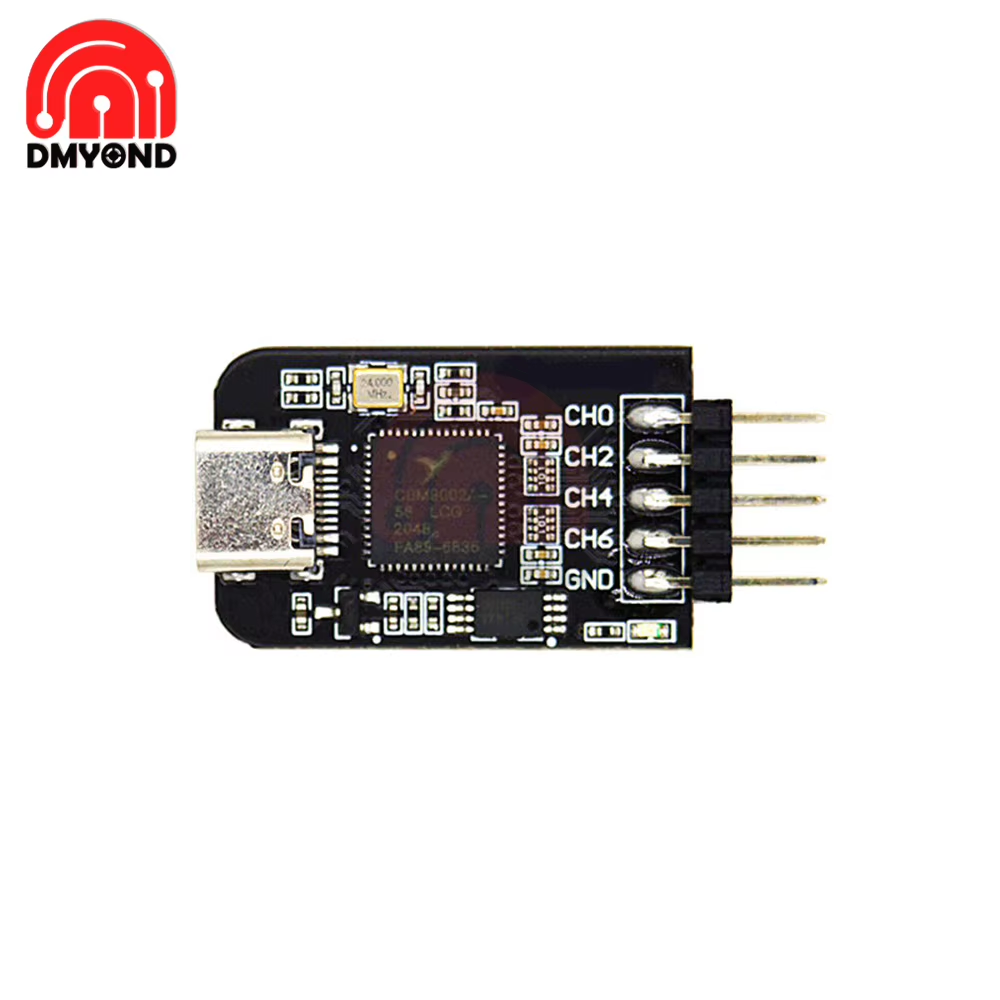 Logic Analyzer 16Mhz 24Mhz Sampling 8 Channels Analyzer Development Board Module Type-C Interface MCU ARM FPGA Debugging Tool - Image 7