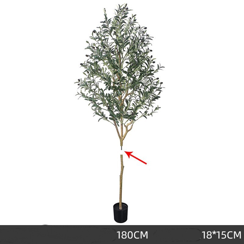 Large Simulation Plant Olive Tree Indoor Window Decoration Simulation Tree - Image 9