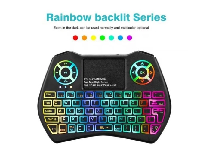 Mini Wireless Keyboard Flying Mouse Keyboard Supports Multi-language Keyboard - Image 4