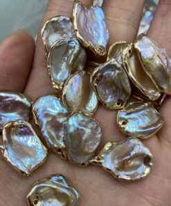 Natural Freshwater Recycled Pearl Pendant DIY Jewelry