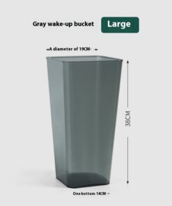 Acrylic Hydroponic Transparent Wake Up Flower Bucket - Image 7