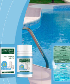 Alternative view of Jaysui Swimming Pool Effervescent Tablets Swimming Pool Daily Water Quality Maintenance Cleaning Home Water Care 1 00g