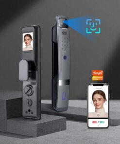 Face Recognition Anti-theft Fingerprint Password Smart Door Lock