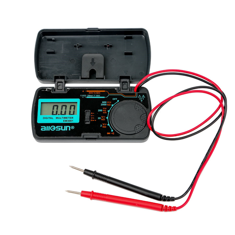 Mini Pocket Digital Multimeter Tester Manual Range - Image 4