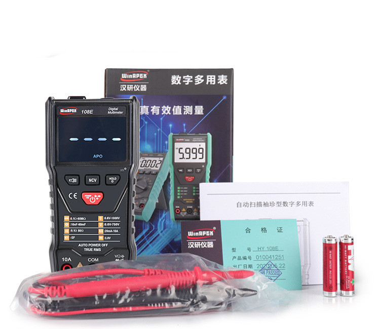 WinAPEX 108E Pocket Digital Multimeter Instrument True RMS Average Value - Image 5
