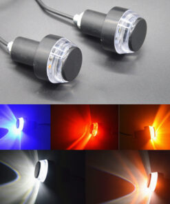 Motorcycle Handle Terminal 12LED Two-color Turn Signal Indicator