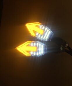 Arrow-shaped LED Motorcycle 12v Electric Vehicle Modification Direction Signal Lamp Arrow Turn Signal - Image 8