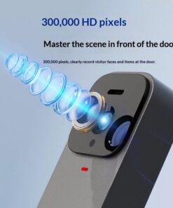X7 Smart Video Doorbell For Home With Display Wireless Intercom - Image 3