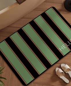 Alternative view of Water-absorbent Non-slip Diatomaceous Earth Floor Mat