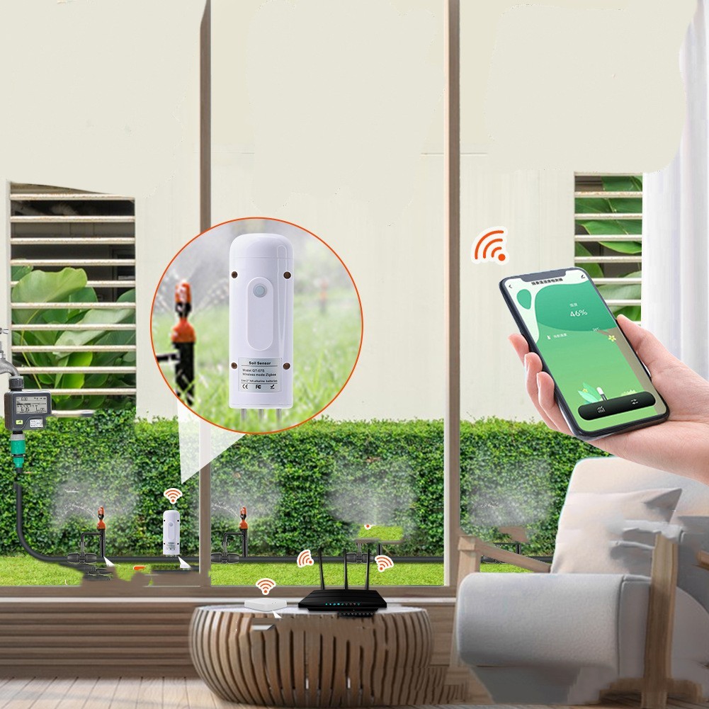Wireless Soil Temperature And Humidity Measuring Instrument Potting Soil Monitoring Sensor - Image 4