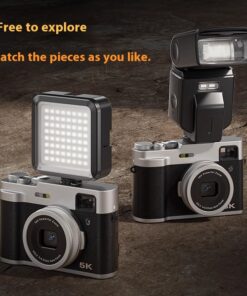 5K HD Digital Camera Front And Rear Dual Camera Fast Viewfinder Camera