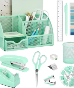 Office Desk Accessories 12-Piece & Desk Organizers and Accessories