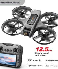 Brushless RC FPV Racing Drone With Display - Image 4